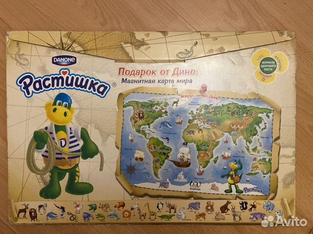 Магнитная карта мира с магнитами Магнитная карта мира с магнитами