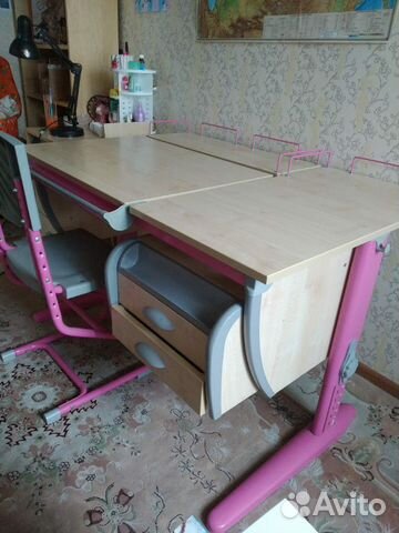 Растущая парта Деми(+стул)
