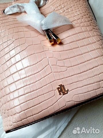 Сумка-мешок Ralph Lauren кожа оригинал