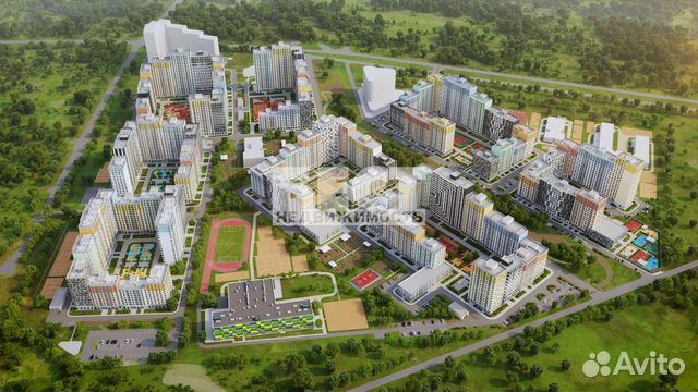 1-к квартира, 33.5 м², 2/10 эт. 1-к квартира, 33.5 м², 2/10 эт.