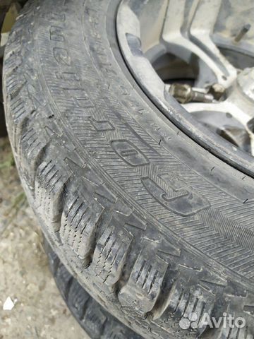 Титановые диски с зимней шипованой резиной Титановые диски с зимней шипованой резиной