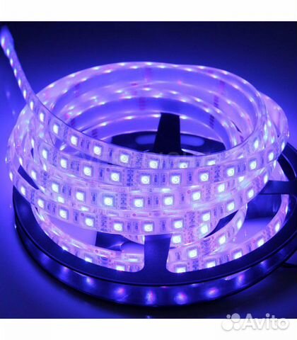 Светодиодная лента RGB-SMD5050 60LED-IP65-12V Светодиодная лента RGB-SMD5050 60LED-IP65-12V
