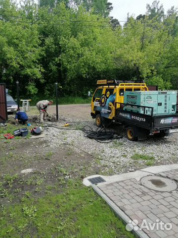 Аренда, услуги компрессора 5м3 Аренда, услуги компрессора 5м3