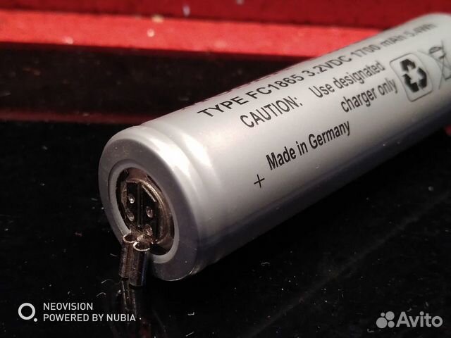 Accu 18650 Moser Li+Pro 3,2V 1700mAh