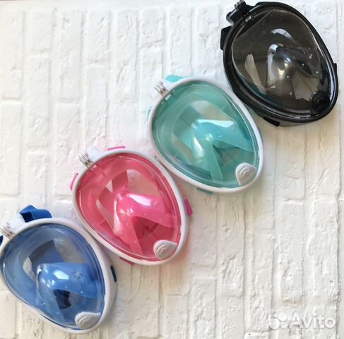 Полнолицевая снорклинг маска для плавания Полнолицевая снорклинг маска для плавания