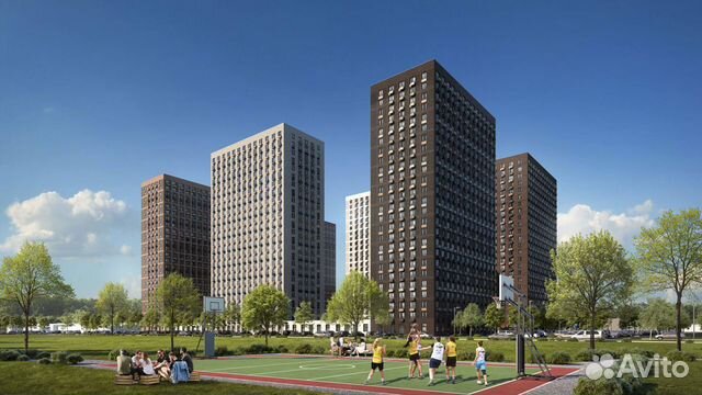 Студия, 23.4 м², 14/25 эт. Студия, 23.4 м², 14/25 эт.