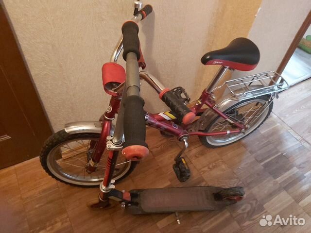 Велосипед и самокат Велосипед и самокат