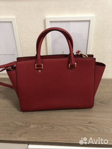 Кожаная сумка(Michael Kors)