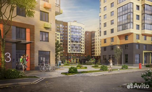 2-к квартира, 62.2 м², 13/17 эт. 2-к квартира, 62.2 м², 13/17 эт.