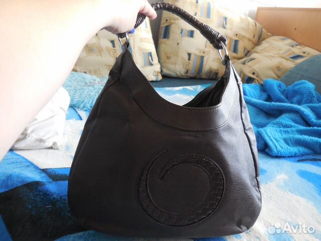 Сумка новая, цвет шоколад