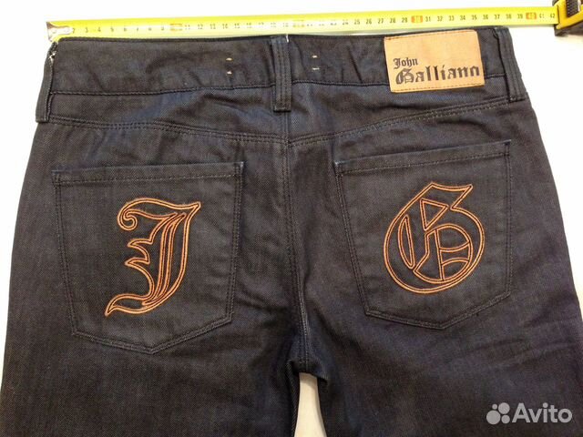 Джинсы премиум бренда John Galliano.Оригинал