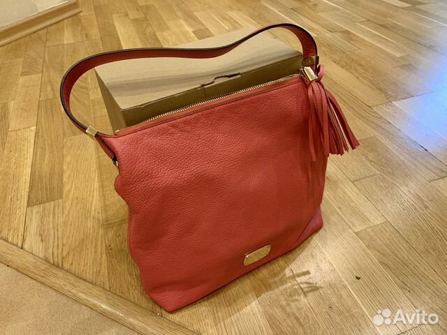 Сумка Michael Kors коралловая мало б/у