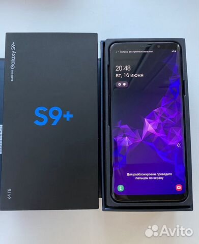 Телефон Samsung Galaxy S 9+ Телефон Samsung Galaxy S 9+