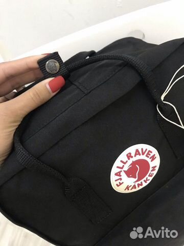 Рюкзак fjallraven kanken classic новый чёрный