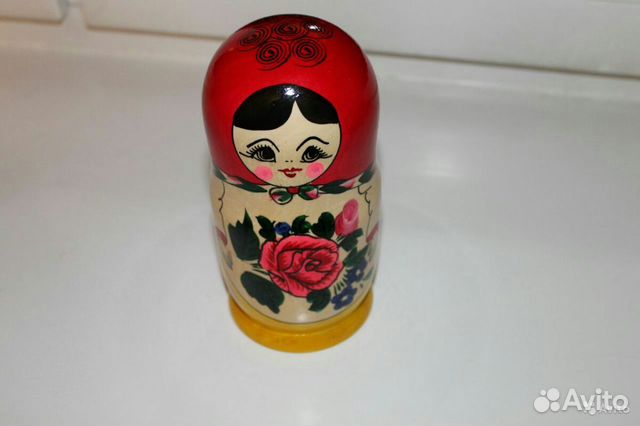Матрешка 18 см деревянная