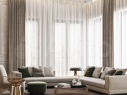 2-к квартира, 79 м², 7/17 эт.