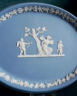 Wedgwood панно Психея и Амур, Англия, 1980 г