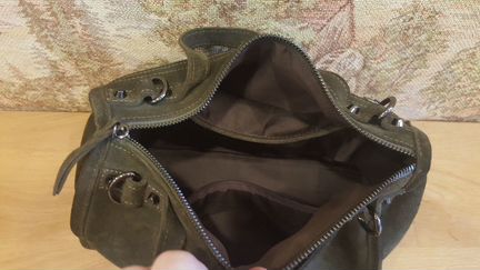 Сумка замша