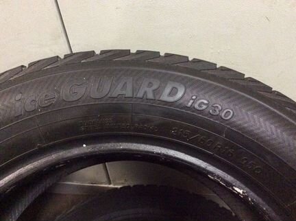4 шины Yokohama Ice Guard iG30 215/60 R16 95Q M+S
