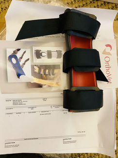 Ортез (бандаж, фиксатор) для лапы собаки