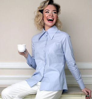 Женственная рубашка