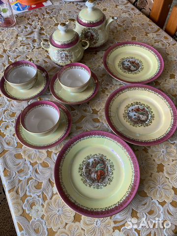 Чайно-Столовый сервиз новый гдр мадонна