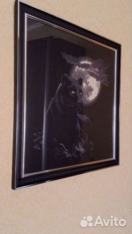 Картина вышитая крестом