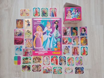 Наклейки из коллекции panini Принцессы Disney