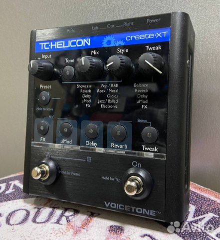 Вокальный процессор TC Helicon VoiceTone Create XT