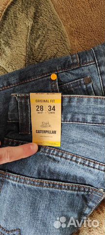 Оригинальные джинсы caterpillar trax