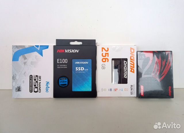 SSD диски 512гб, 256гб, 128гб KingSpec Digma новые