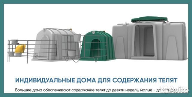 Вольеры для содержания телят