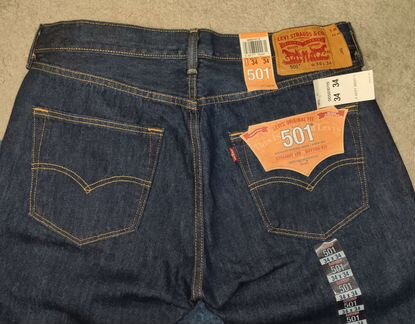 Джинсы Levis 501 36x36 винтаж