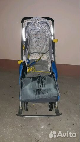 Коляска санки