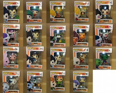 Фигурки Funko Pop Dragon Ball (19 разных)