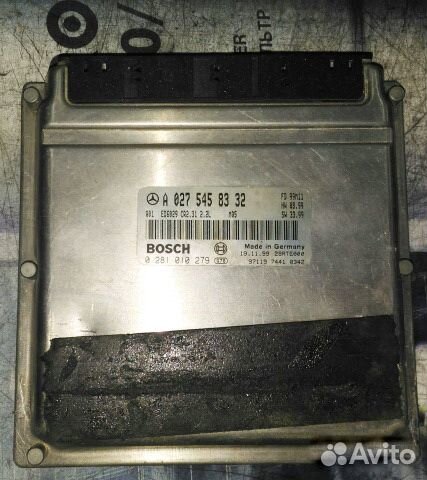 Электронный блок управления Мерседес А0275458332