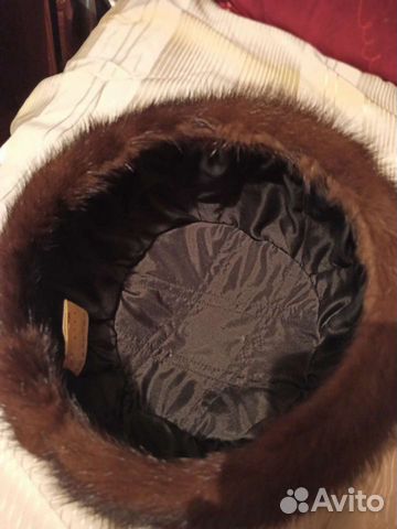 Женский норковый берет