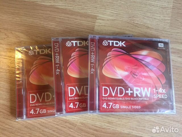 Диски новые DVD+RV