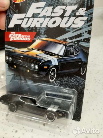 Hot Wheels 71 plymouth GTX Форсаж, не вскрывался