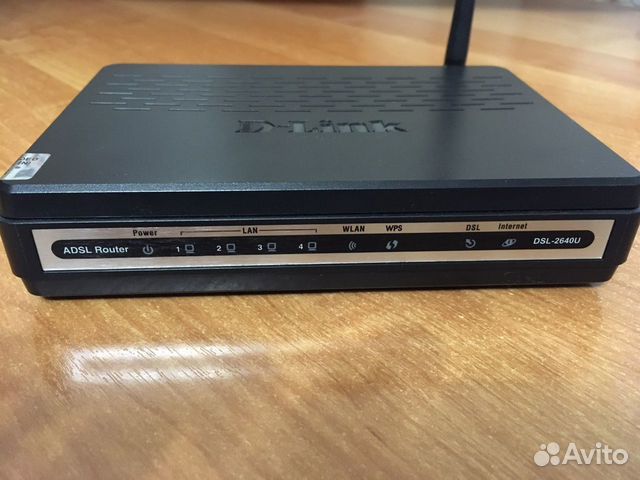 Wi-Fi роутер D-Link DSL-2640U