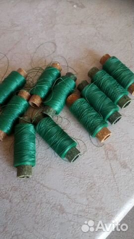 Нитки шёлковые