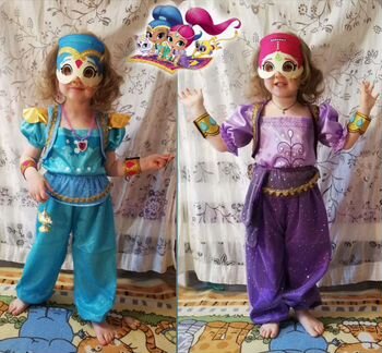 Костюмы джиннов Шиммер и Шайн