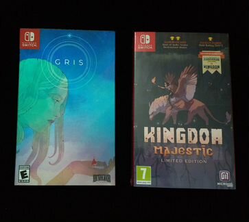 Лимитированные издания игр для Switch (новые)