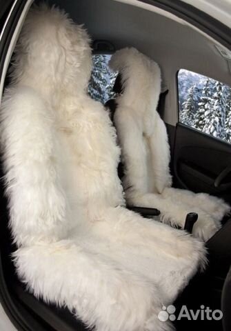 Меховые накидки на сидения