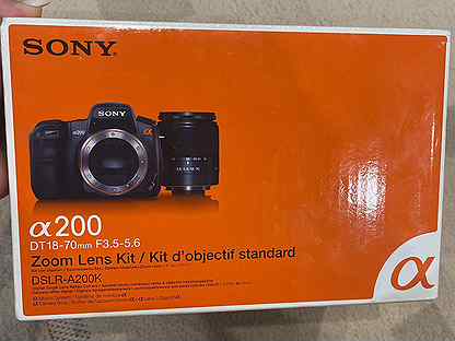 Фотоаппарат sony a 200 K Zoom Lens Kit