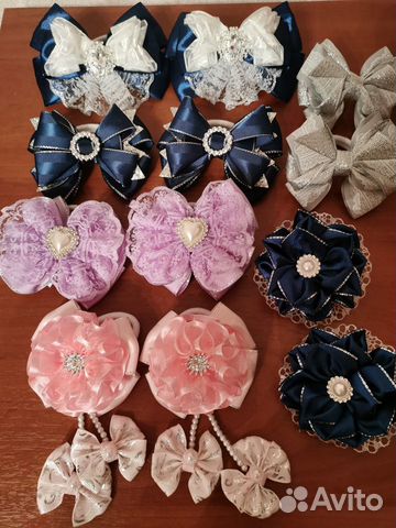 Резинки для волос ручной работы