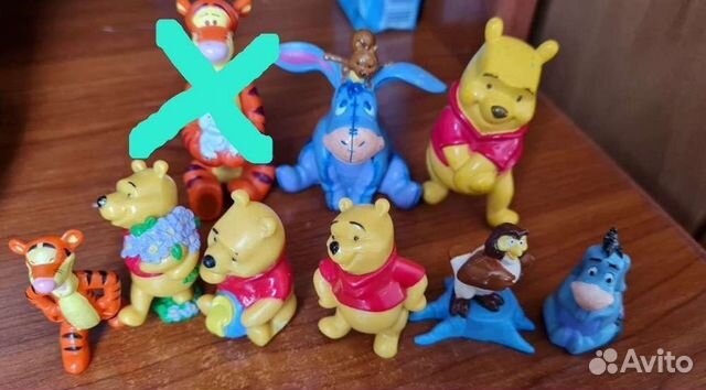 Игрушки из киндеров, много