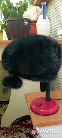 Женский норковый берет