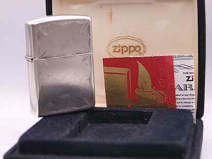 Серебряная zippo Sterling 1997