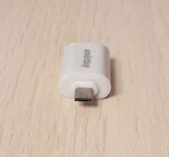 Переходник OTG usb - microusb. Новый